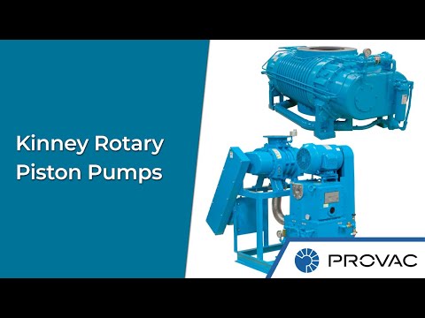 Kinney Rotary Piston Pumps - Applications & Uses