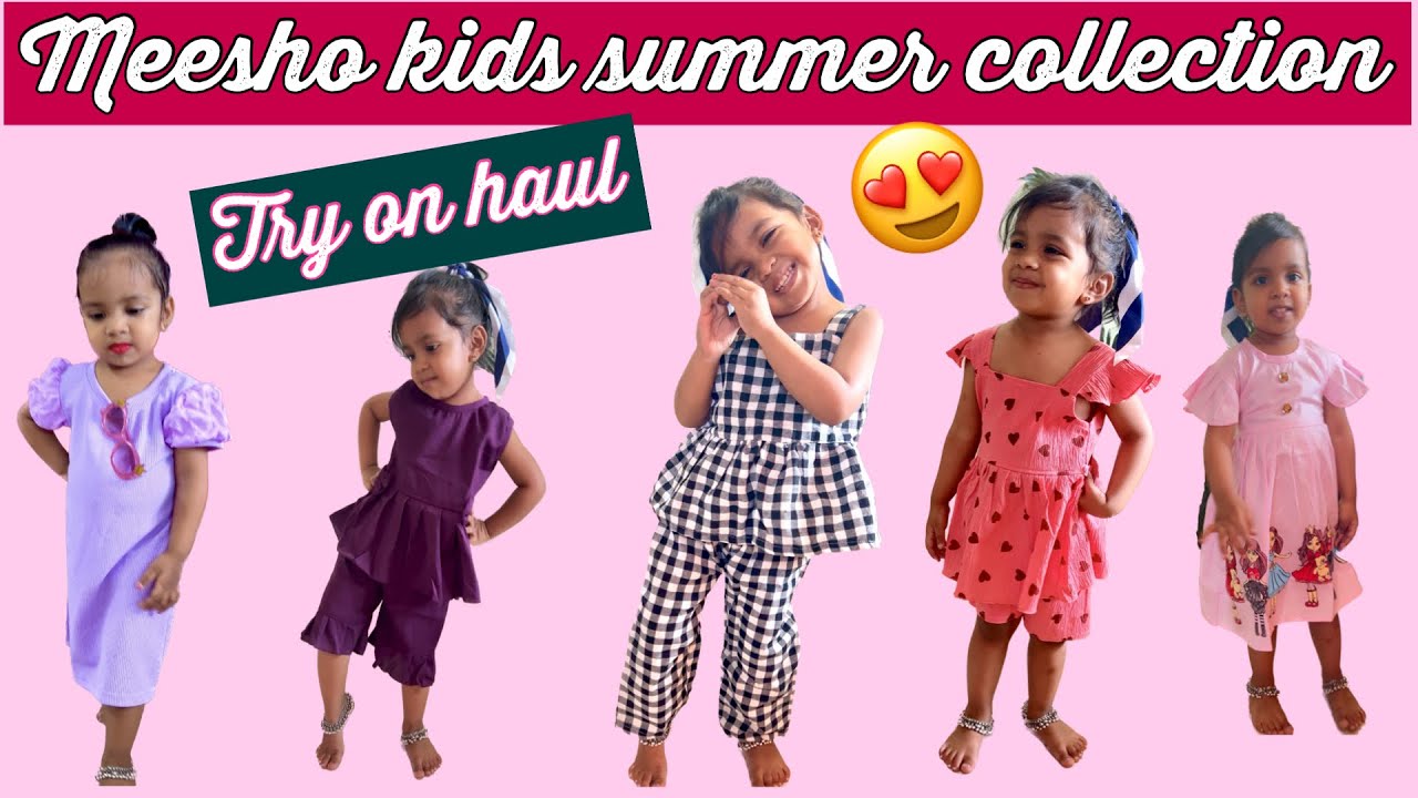 Meesho kids summer collection| meesho haul|Affordable sets| Unboxing|