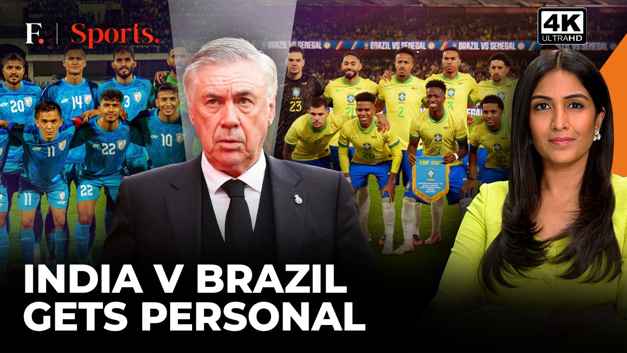 ‘No Football Culture’: Ancelotti Spices Up Brazil-India Clash | First Sports With Rupha Ramani