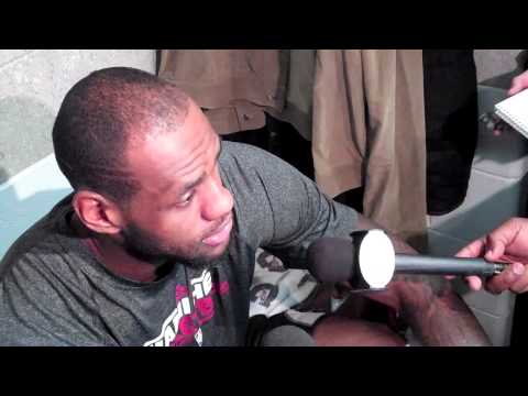 LeBron James on Jason Terry: 'I guess he didn't see me'