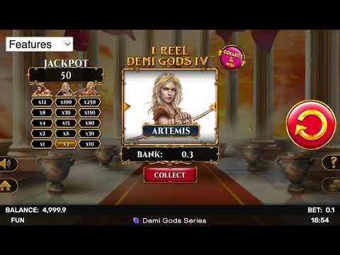 1 Reel Demi Gods IV – Video Gameplay