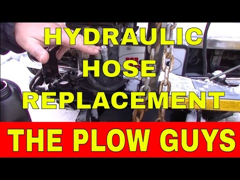 The Plow Guys, Fisher Hydraulic hose replacement