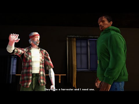 GTA San Andreas Ultra Graphics Gameplay PART 30 "Body Harvest" Mission