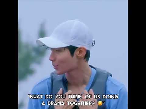 SO CUTE 😭🤩 my heart fluttered from these two🤣 "we need a kdrama for inyeop and yoojungie now" ❤️