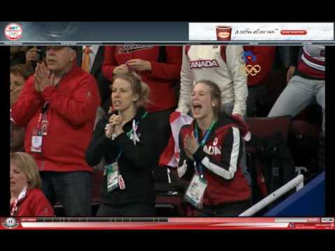 The Best Olympic Moment: Marianne St-Gelais cheering for Charles Hamelin's 500m Gold