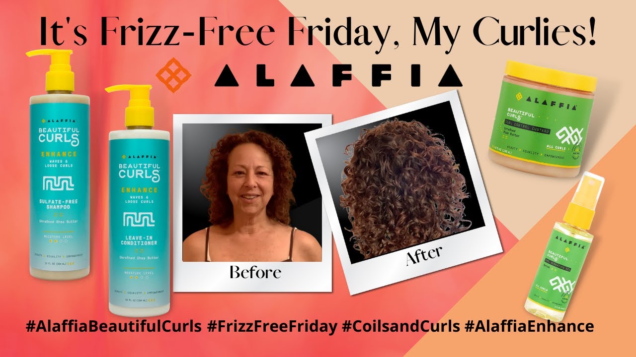 How To Use The Alaffia Beautiful Curls Enhance Collection on Me. Product Tips For You
