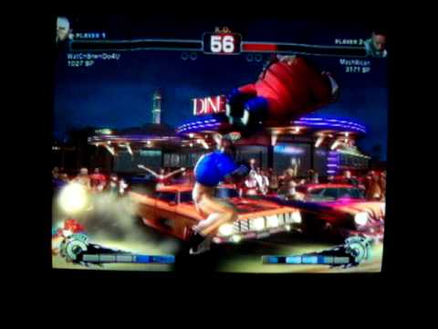 Super Street Fighter 4: Missing Person (Rufus) vs. MechXican (Dudley)