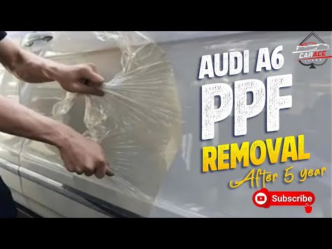 3M PPF Removal | After 5 years | AUDI A6 | NO Paint Damage | Removed by Authorised Applicator