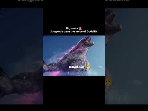 Jungkook is given voice to Godzilla🔥😈😎||BTS cute new YouTube status 🎶@btsarmymyfriend73