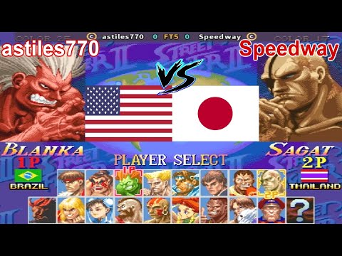 Super Street Fighter II Turbo - New Legacy [Hack] - astiles770 vs Speedway FT5