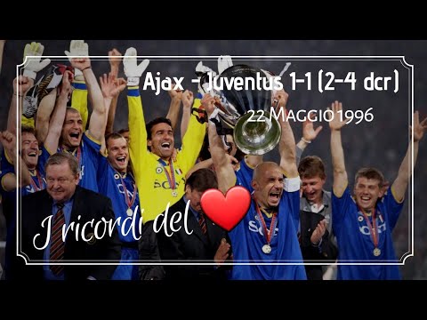 I RICORDI DEL ❤ - 22-05-1996 LA JUVE VINCE LA CHAMPIONS LEAGUE: AJAX JUVENTUS 1-1 (2-4 DCR)