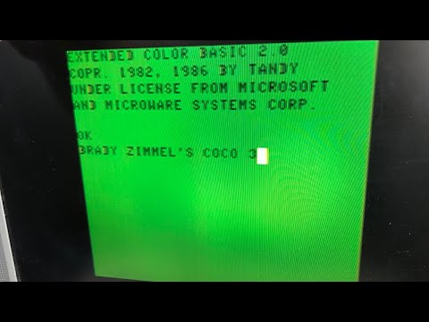 A Look at a Tandy Color Computer 3
