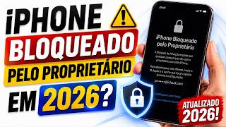 Como Desbloquear iPhone Bloqueado pelo Proprietário Sem Apple ID - MUITO FÁCIL (ATUALIZADO 2026)