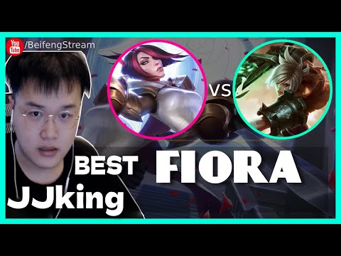 🔴 JJking Fiora vs Riven  (Best Fiora OTP) - JJking Fiora Guide