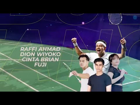 Ini Dia Peserta Cabang Olahraga Badminton di Olimpiade Selebriti Indonesia! Siapa Jagoanmu?