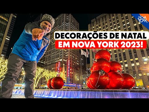 🎄Check out the Christmas decorations in New York in 2023