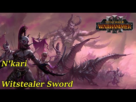 N'Kari: Witstealer Sword - Total War Warhammer 3 Quest Battles
