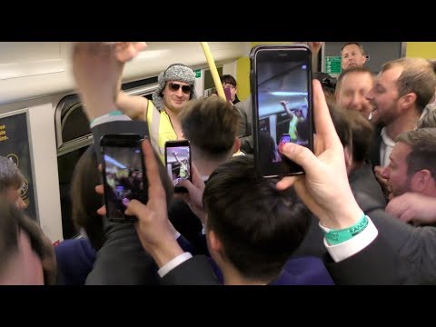 THE MOST INSANE PARTY ON A MOVING TRAIN THAT EVER HAPPENED *Aintree Races it was mental*