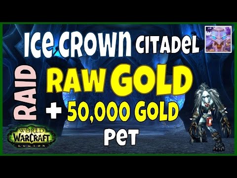 WoW Legion Gold Farm 7.1.5 - Ice Crown Citadel - Raw Gold + Pets