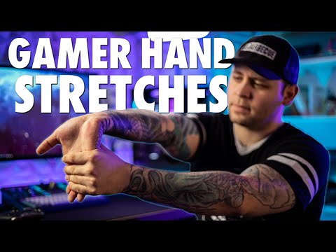 5 Stretches Gamers can do for HAND PAIN