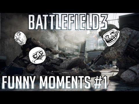 Battlefield 3 MP - Funny & Epic Moments #1 (Trolling Snipers, Metro James Bond, Derping)