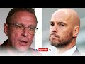 Rangnick dismisses claims he has compiled a dossier on players' professionalism for ten Hag