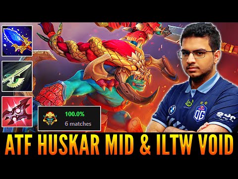 ATF (Ammar) Going for Mid Lane Huskar | He has 100% Win Rate With Him This Week | Patch 7.31d |
