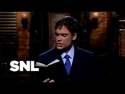 Rob Lowe Monologue: Brat Pack Youth - Saturday Night Live