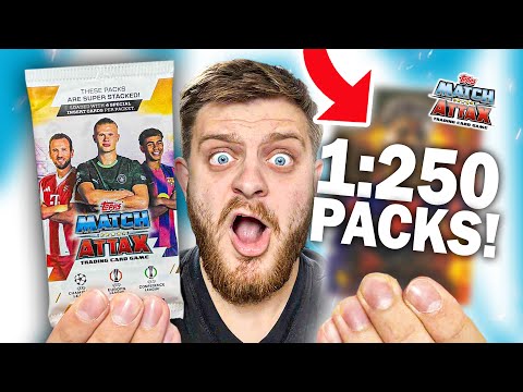 I PULLED an *ULTRA-RARE* CHASE CARD in a BOX of MATCH ATTAX 2025/26 PACKS! (1 in 250 Packs!)