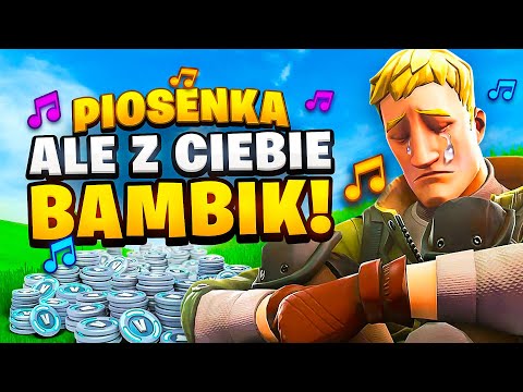 ♫ HA HA HA ALE Z CIEBIE BAMBIK - PIOSENKA *FORTNITE* (cała piosenka)