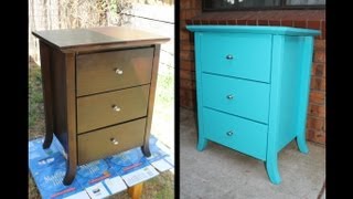 *Home DIY* How To Paint Old Furniture