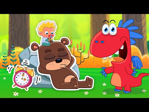 Stary Niedźwiedź Mocno Śpi - Nowy Teledysk - Piosenki Dla Dzieci Smoka Edzia