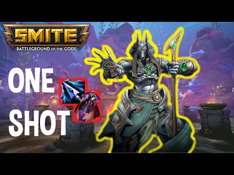 OVERPOWERED ONE SHOT ANUBIS BUILD [SMITE] SEASON 8