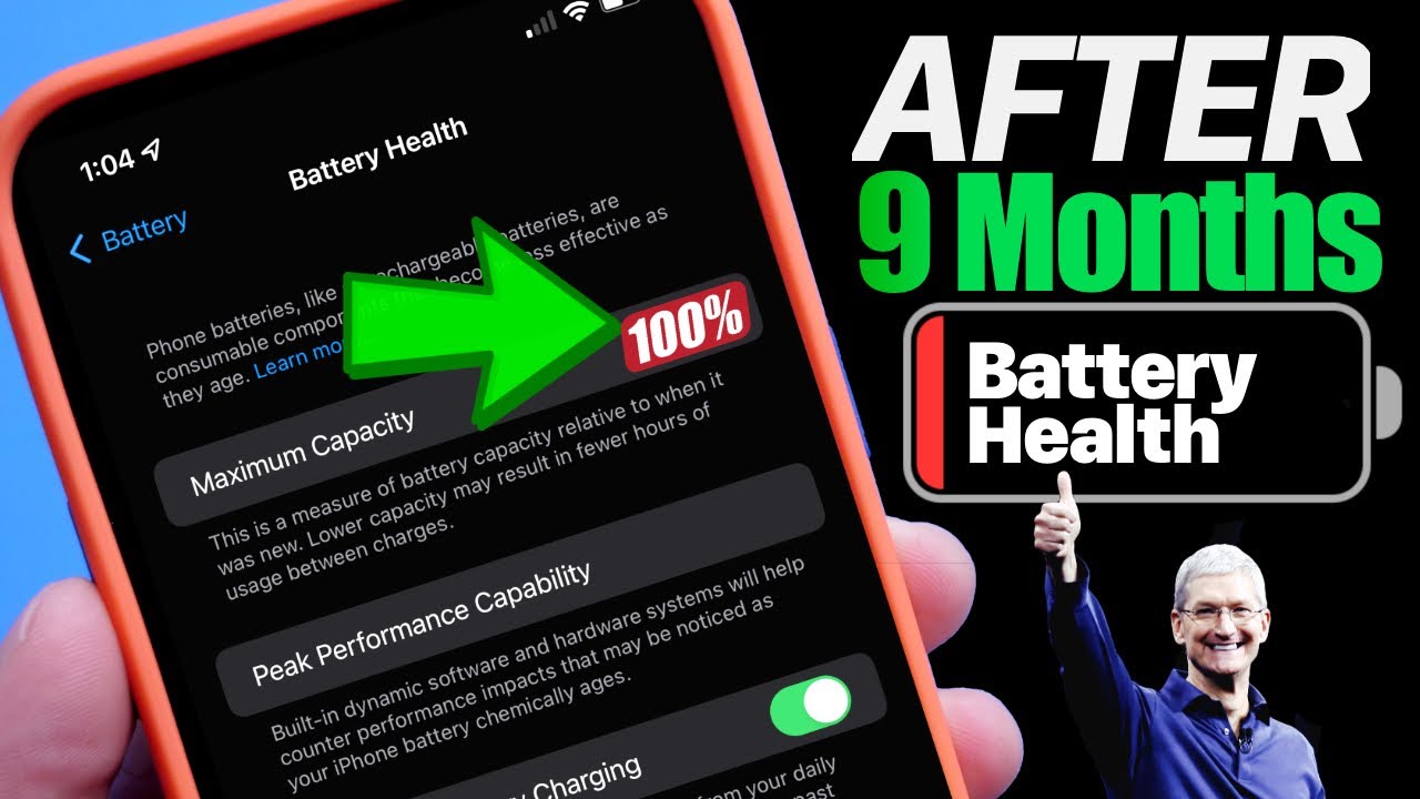 100 % Battery Health After 9 Months - My Secrets!