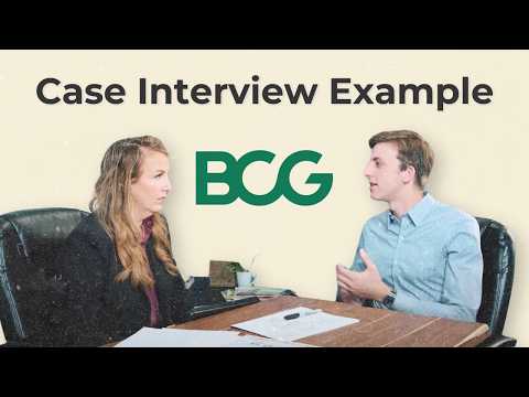 BCG Case Interview Example - CookieCo