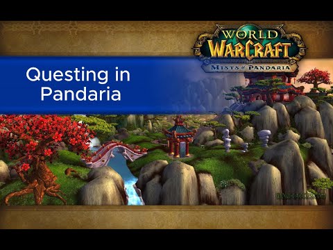 Mists of Pandaria - exploring and questing in pandaria LVL 90 today!!!