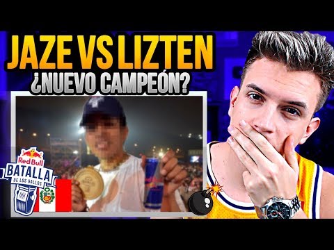 ¿BICAMPEONATO o SORPRESA? | REACCIÓN EN VIVO a JAZE vs LITZEN | RED BULL PERÚ 2019