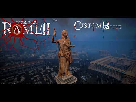 Total War: Rome II / Custom Battle - Very Hard / Sparta VS Egypt & Libya & Cyrenaica / o25 /