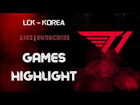 T1 VS LSB and KT - (Week 6 Games Highlight - Lck spring)