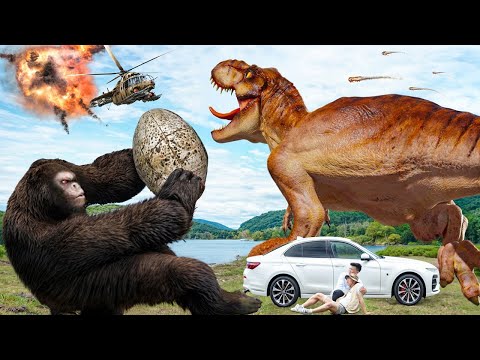 The Escape From Therizinosaurus | Jurassic World: Dominion (2024) | Science Fiction Station
