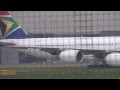 South African Airlines Airbus A340 600 ZS SNH London Heathrow Airport