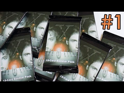 The X-Files CCG: 9x Booster Pack Opening / Unboxing & Review #1 [Premiere Set] (1996) | Rick Adams