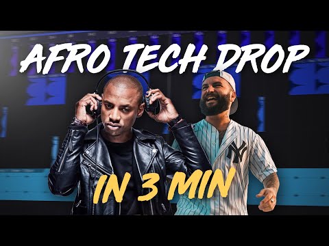 Afro Tech Drop in 3 Minutes | Like Moojo & Da Capo | Afro House Tutorial
