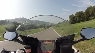 preview picture of video 'KTM 1190 RC8 R - Rotheau to Kirchberg a.d. Pielach'