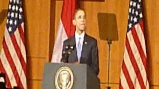 Download lagu Pidato Obama di Balairung Universitas Indonesia (1) mp3