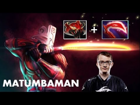 SECRET.MATUMBAMAN [JUGGERNAUT] MASK OF MADNESS + DESOLATOR - DOTA 2 7.24 GAMEPLAY