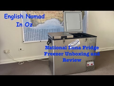 LandCruiser Build _ New Fridge/Freezer unboxing and review _ National Luna 110 Ltr Combo