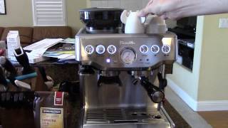 How To Use The Breville Barista Express