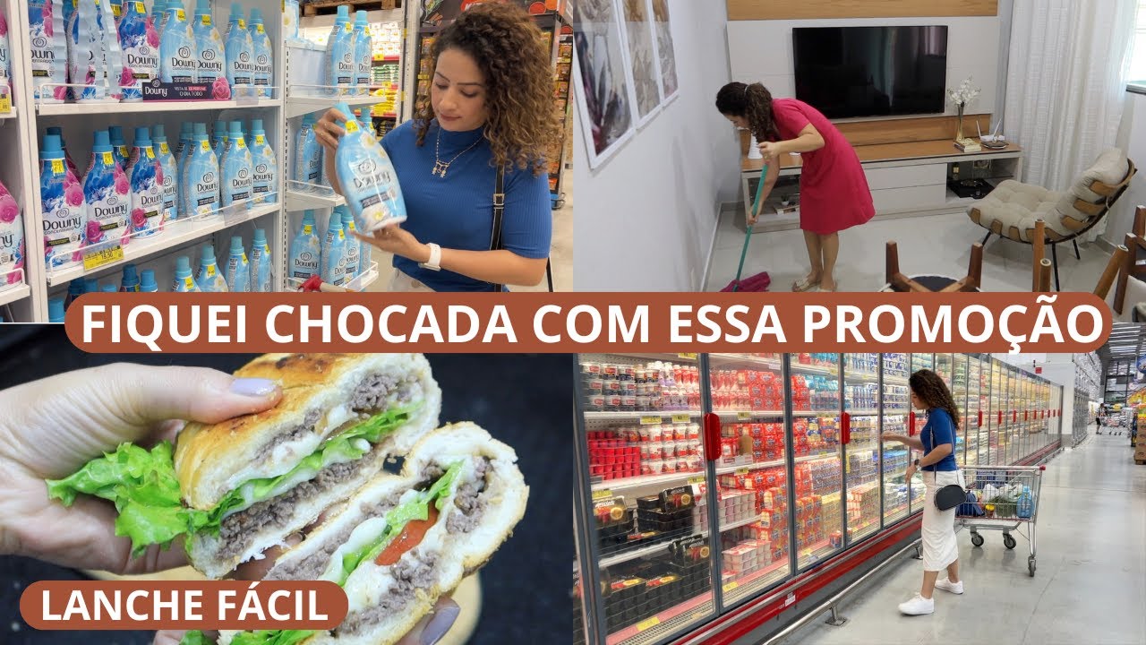 COMPRAS DA SEMANA, CORRI PARA PARTICIPAR, LANCHE MAIS FÁCIL QUE JÁ FIZ, LAVEI TAPETE + ROTINA DO DIA