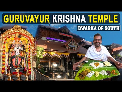 Guruvayur Krishna Temple | Kerala Food Tour | Kerala Tourist Places in Hindi | South Indian Temples